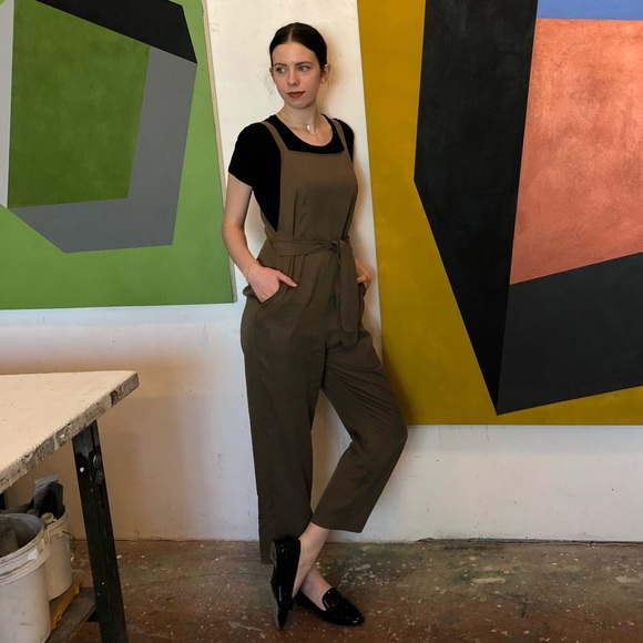 Olive Jumpsuit - Picture 3 of 3